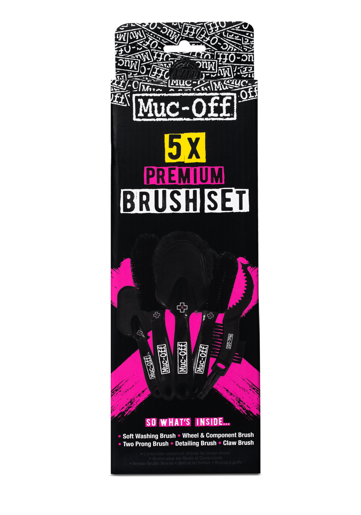 Muc-Off 5x Premium Brush Set