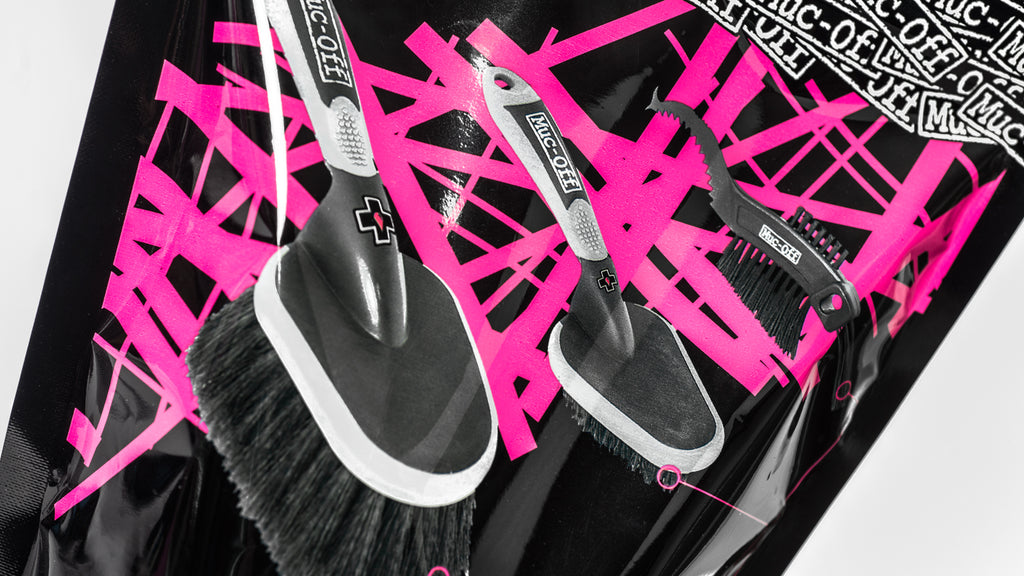 Muc-Off 3x Premium Brush Set
